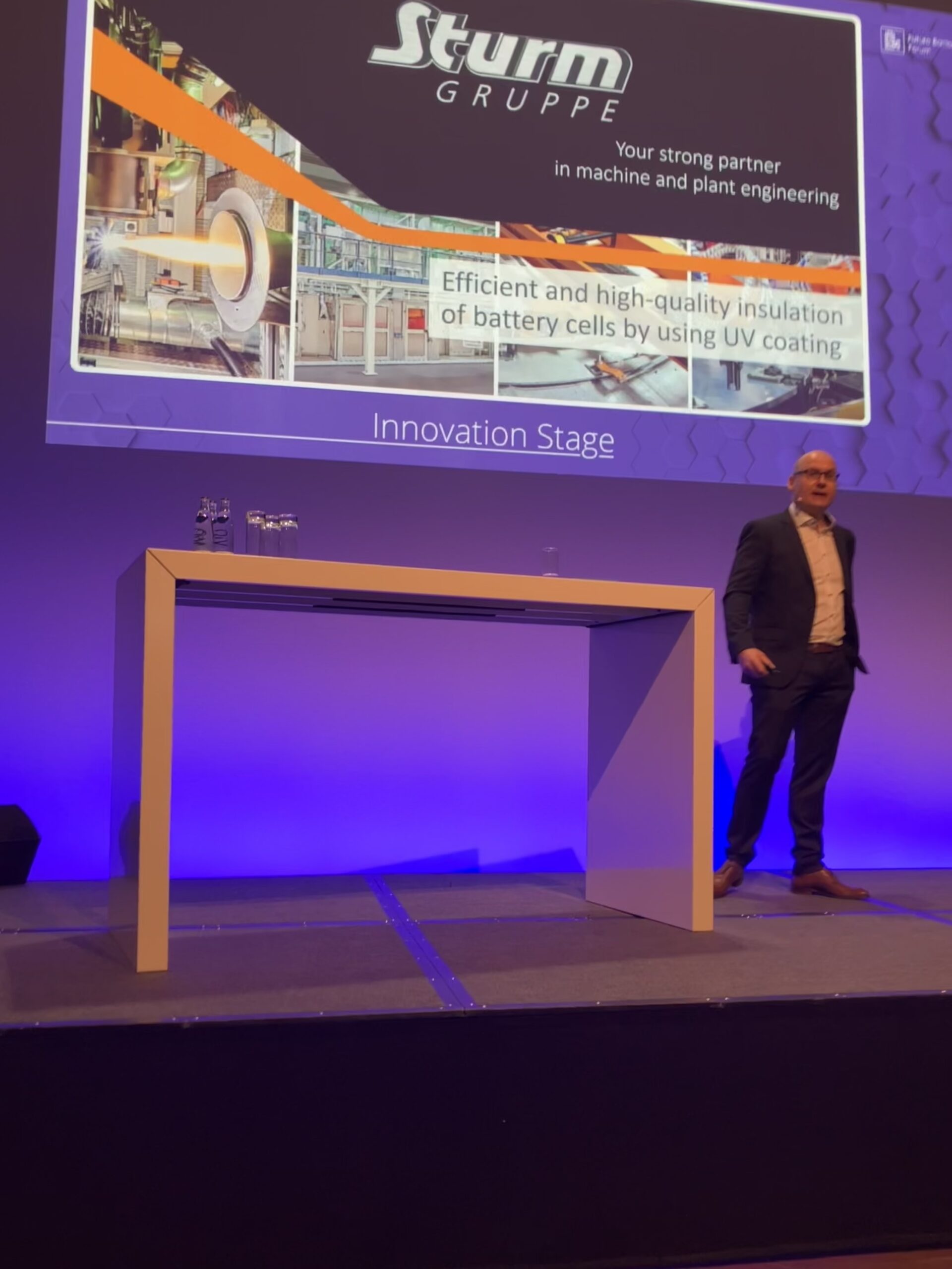 Dr. Stefan Klaus als Speaker auf der Innovation Stage